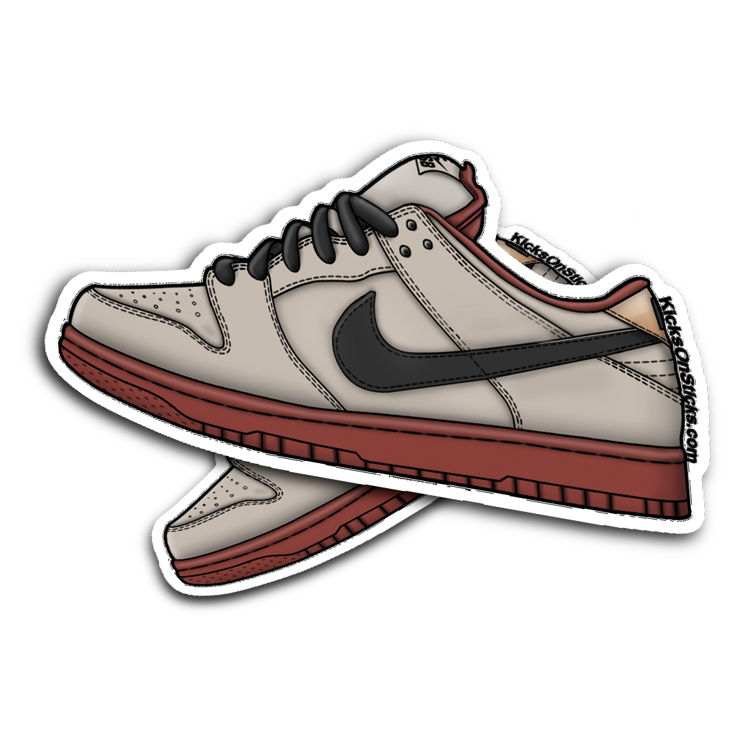 SB Dunk Low "Hennessy" Sneaker Sticker