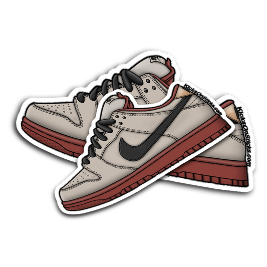 SB Dunk Low "Hennessy" Sneaker Sticker