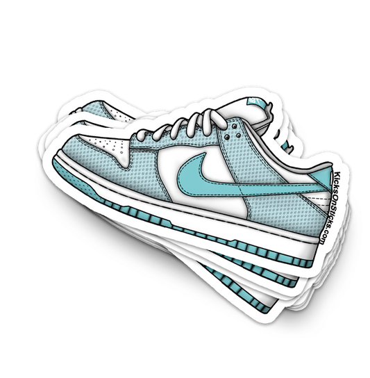 SB Dunk Low "High Hair" Sneaker Sticker