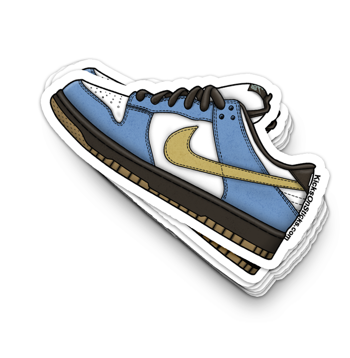 SB Dunk Low "Homer" Sneaker Sticker
