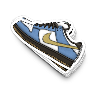 SB Dunk Low "Homer" Sneaker Sticker