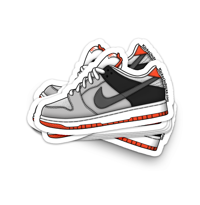 SB Dunk Low "Infrared AM90" Sneaker Sticker