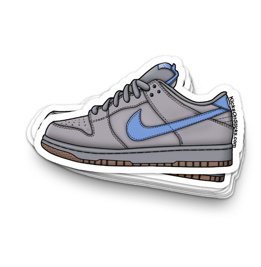 SB Dunk Low "Iron" Sneaker Sticker