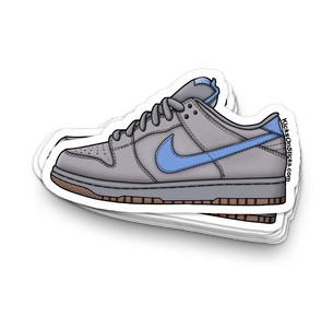 SB Dunk Low "Iron" Sneaker Sticker