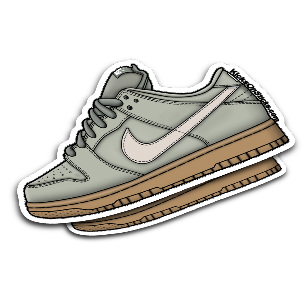 SB Dunk Low "Jade Horizon" Sneaker Sticker