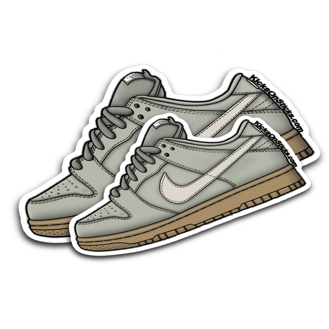 SB Dunk Low "Jade Horizon" Sneaker Sticker