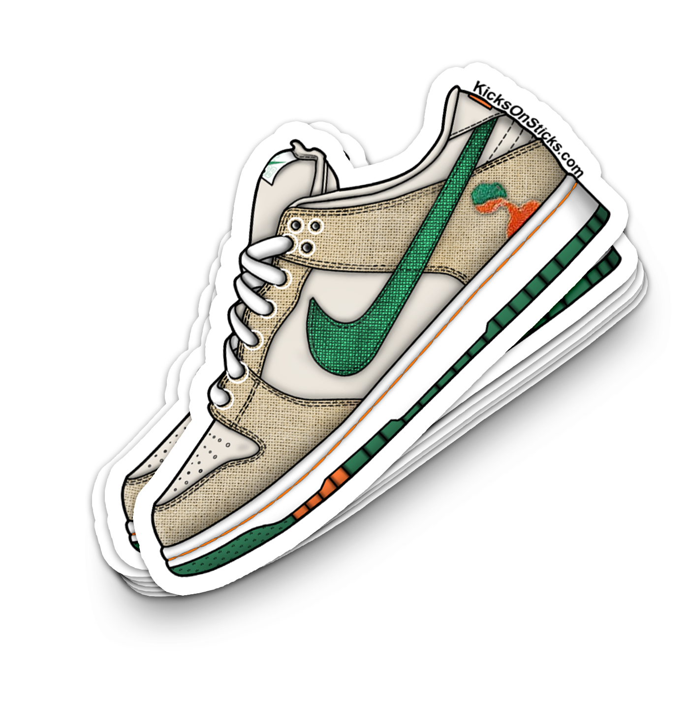 SB Dunk Low "Jarritos" Sneaker Sticker