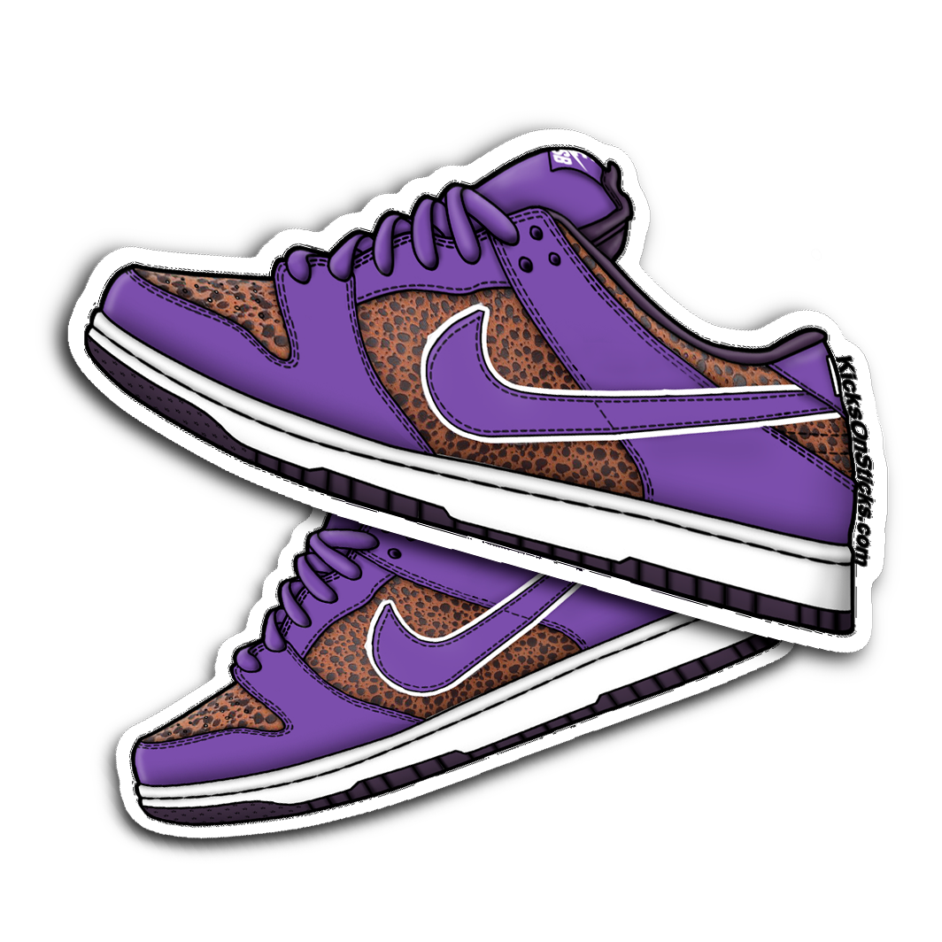 SB Dunk Low "Kenny Powers" Sneaker Sticker