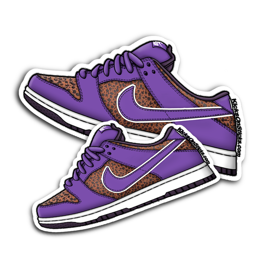 SB Dunk Low "Kenny Powers" Sneaker Sticker