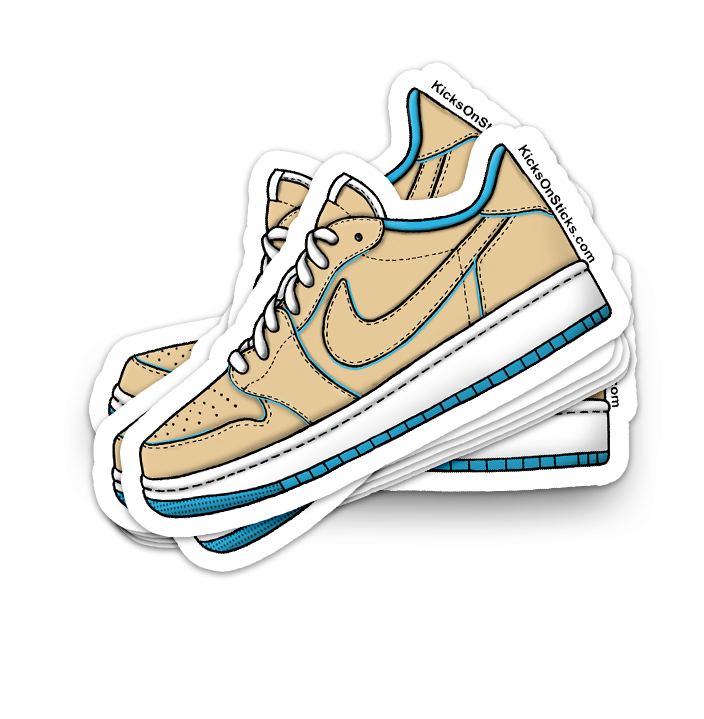 Jordan SB Low "Desert Ore Koston" Sneaker Sticker