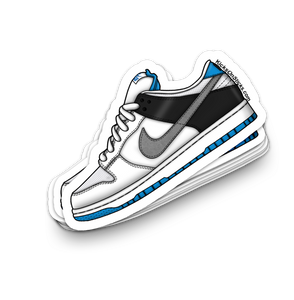 SB Dunk Low "Laser Blue" Sneaker Sticker
