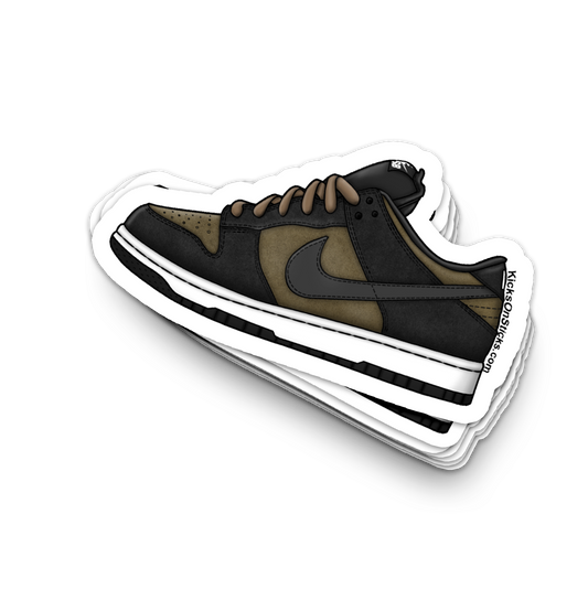 SB Dunk Low "Loden" Sneaker Sticker