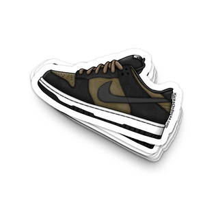 SB Dunk Low "Loden" Sneaker Sticker
