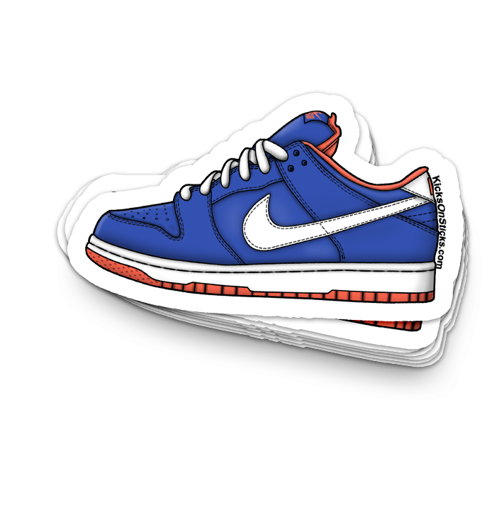 SB Dunk Low "Mango Game Royal" Sneaker Sticker