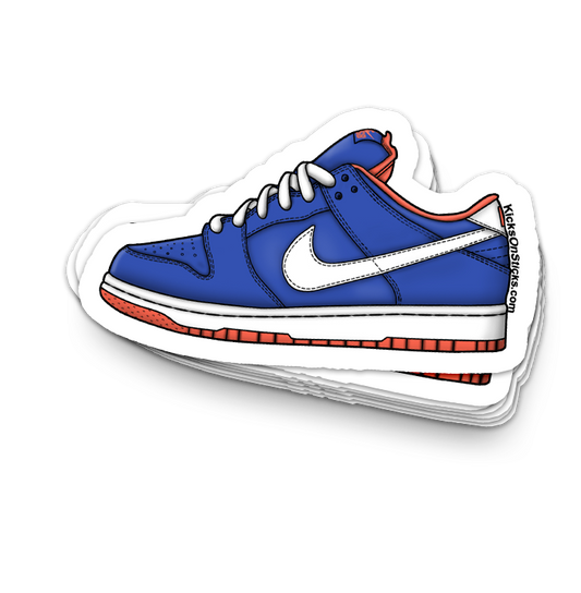 SB Dunk Low "Mango Game Royal" Sneaker Sticker