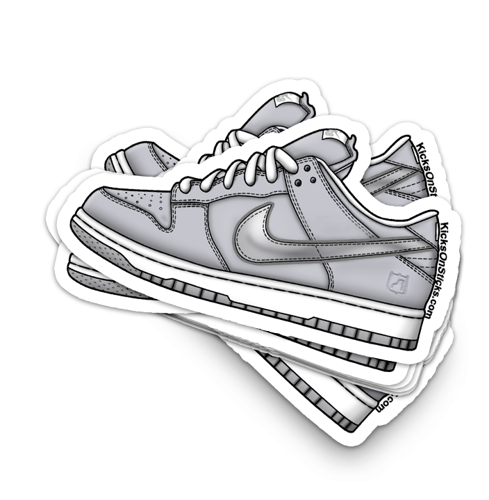 SB Dunk Low "Medicom 3" Sneaker Sticker