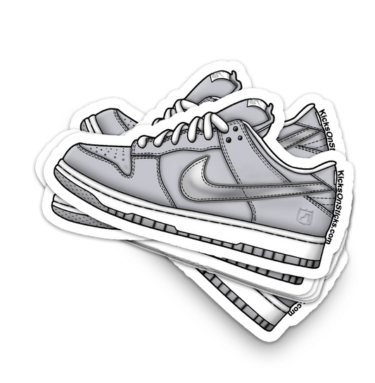 SB Dunk Low "Medicom 3" Sneaker Sticker