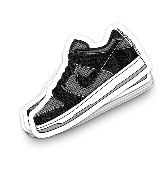 SB Dunk Low "Medicom Bearbrick" Sneaker Sticker