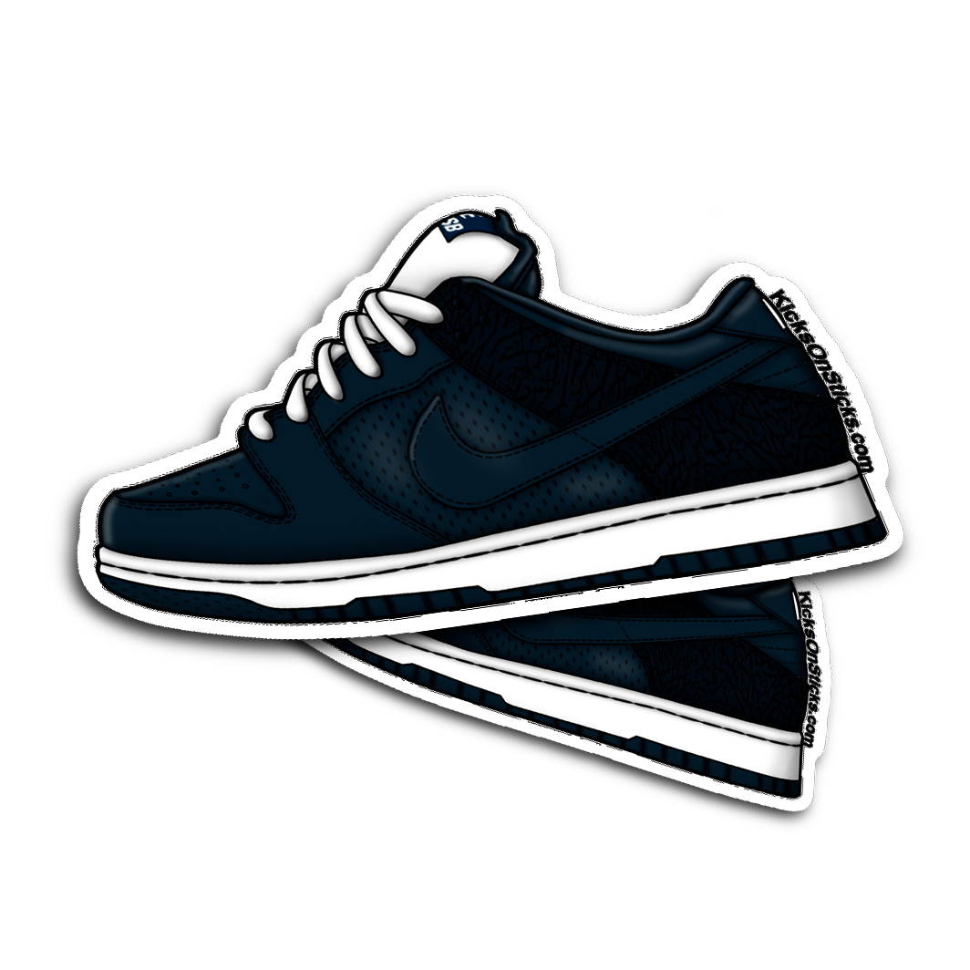 SB Dunk Low "Murasaki Ride Life" Sneaker Sticker