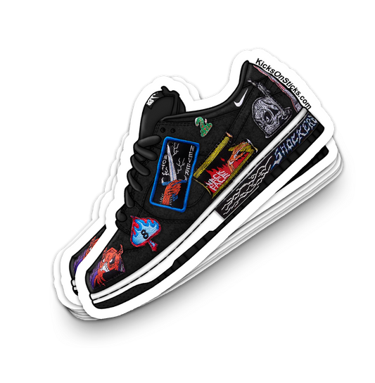 SB Dunk Low "Neckface" Sneaker Sticker