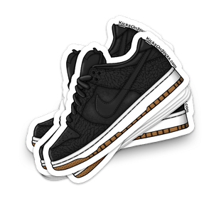 SB Dunk Low "Nontourage" Sneaker Sticker