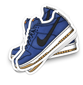 SB Dunk Low "Orange Label Navy" Sneaker Sticker