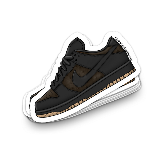 SB Dunk Low "Ostrich Gino Thin Tongue" Sneaker Sticker
