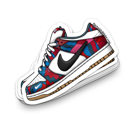 SB Dunk Low "Parra 2021" Sneaker Sticker