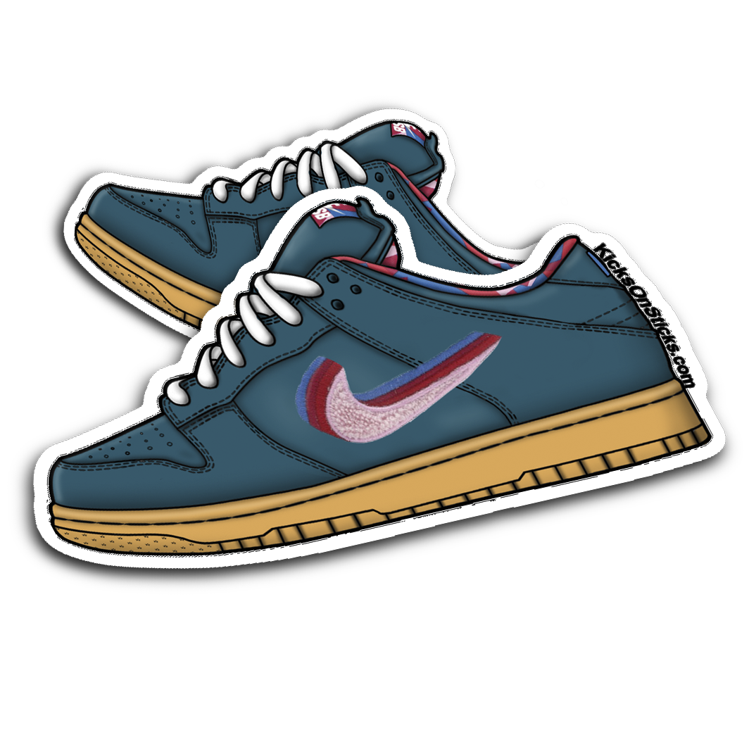 SB Dunk Low "Parra F&F" Sneaker Sticker