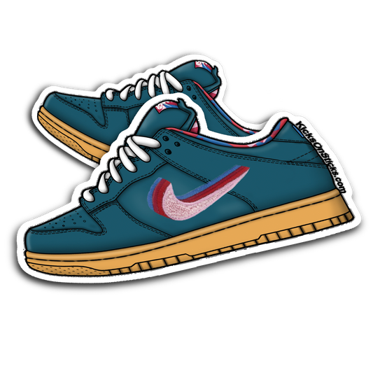 SB Dunk Low "Parra F&F" Sneaker Sticker