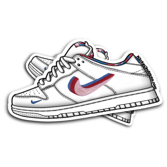 SB Dunk Low "Parra" Sneaker Sticker