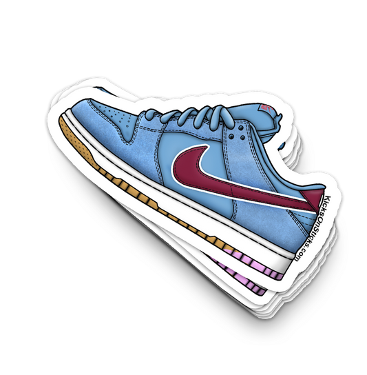 SB Dunk Low "Phillies" Sneaker Sticker