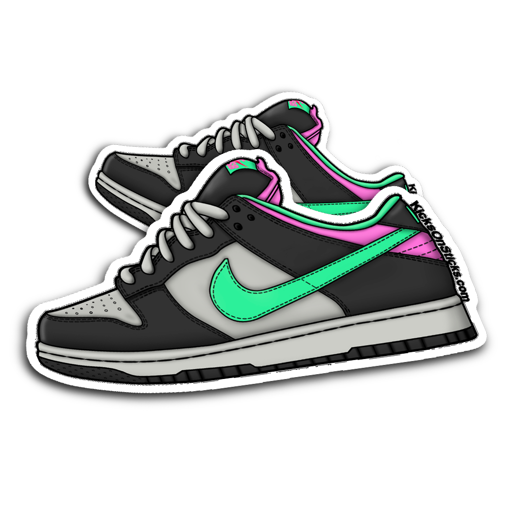 SB Dunk Low "Poison" Sneaker Sticker