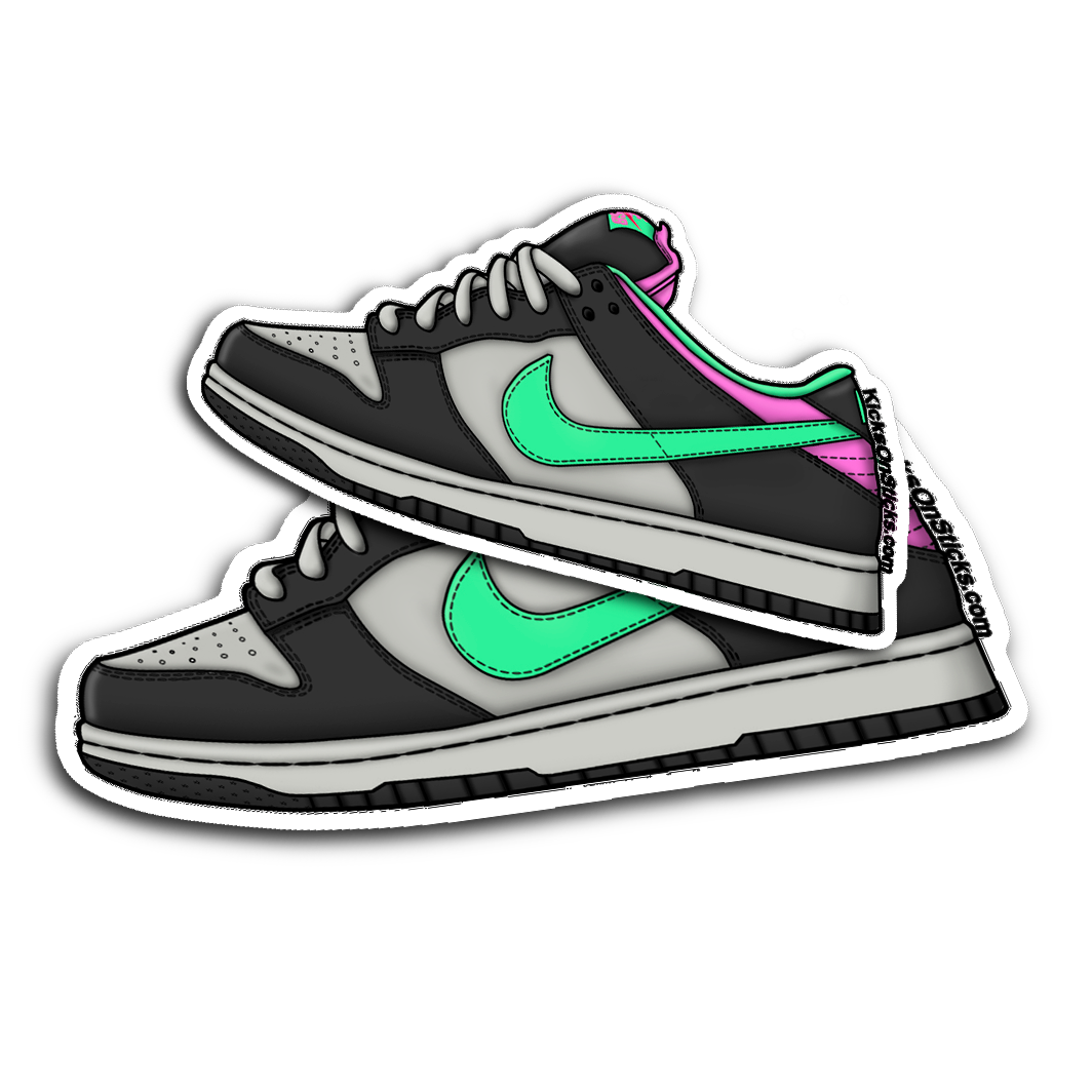 SB Dunk Low "Poison" Sneaker Sticker
