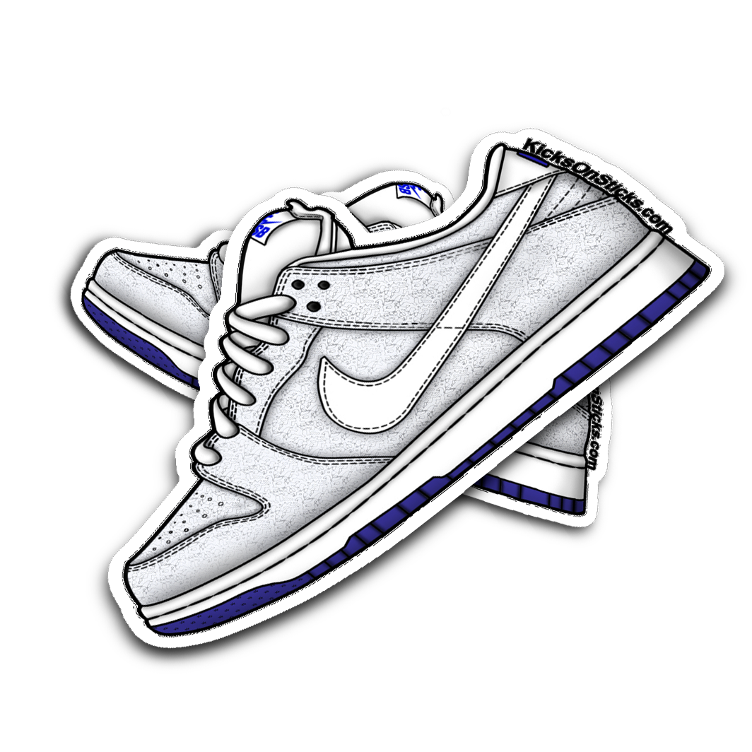 SB Dunk Low "Porcelain" Sneaker Sticker