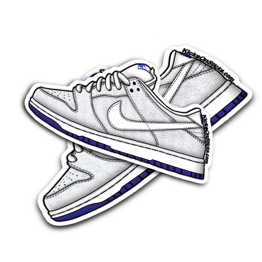 SB Dunk Low "Porcelain" Sneaker Sticker