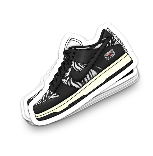 SB Dunk Low "Quartersnacks 2021" Sneaker Sticker