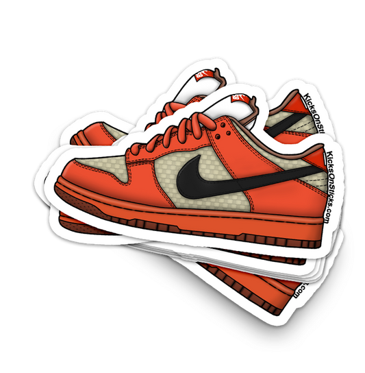 SB Dunk Low "Ramen UnHemp" Sneaker Sticker
