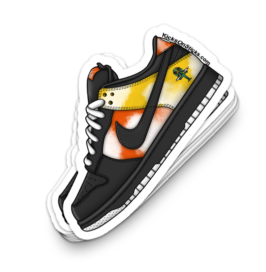 SB Dunk Low "Raygun Black 2019" Sneaker Sticker
