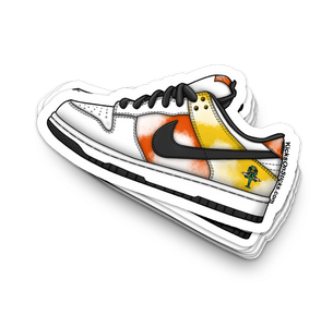 SB Dunk Low "Raygun White 2019" Sneaker Sticker