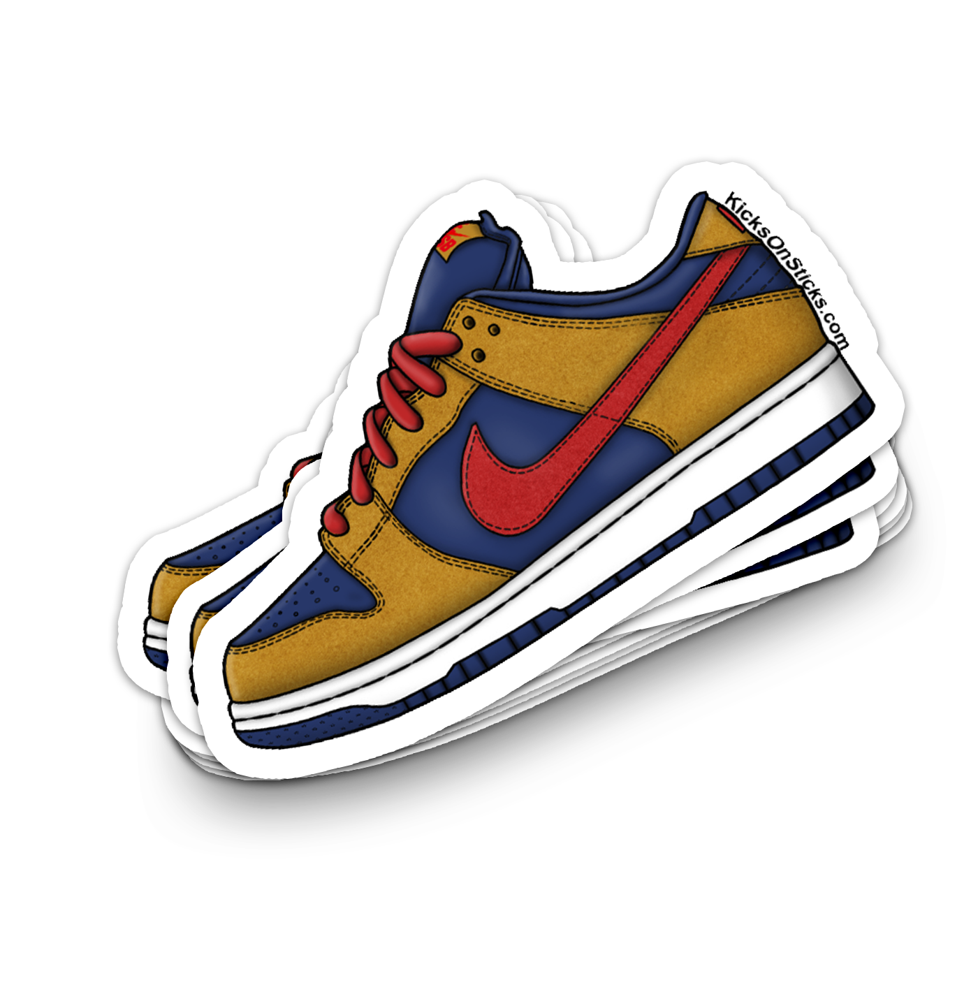SB Dunk Low "Reverse Papa Bear" Sneaker Sticker