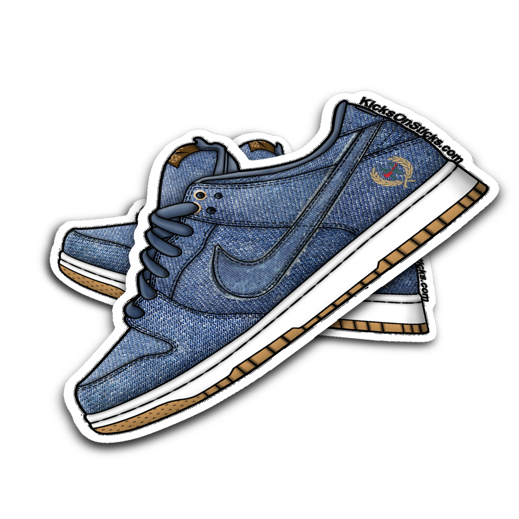 SB Dunk Low "Rivals Biggie" Sneaker Sticker