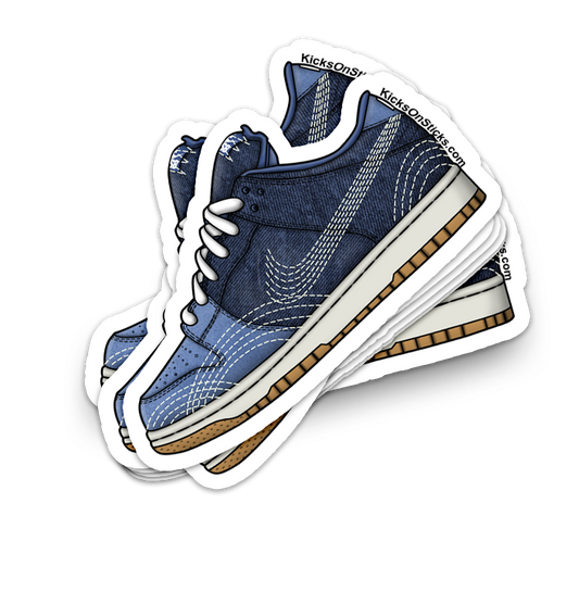 SB Dunk Low "Sashiko" Sneaker Sticker