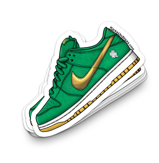 SB Dunk Low "St Patrick '22" Sneaker Sticker