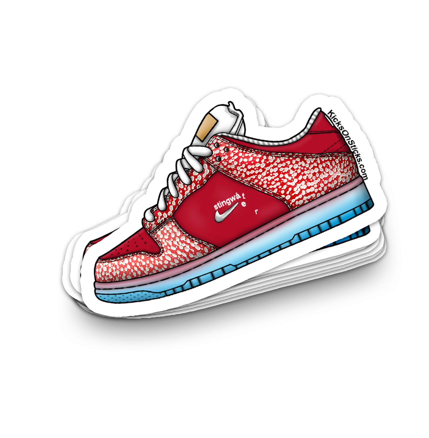 SB Dunk Low "Stingwater" Sneaker Sticker