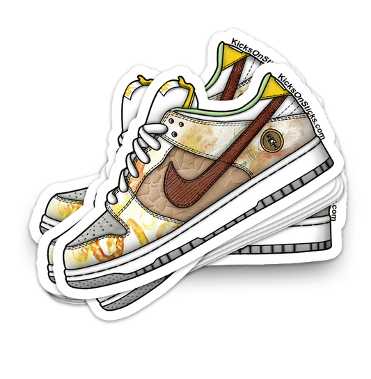 SB Dunk Low "Street Hawker" Sneaker Sticker