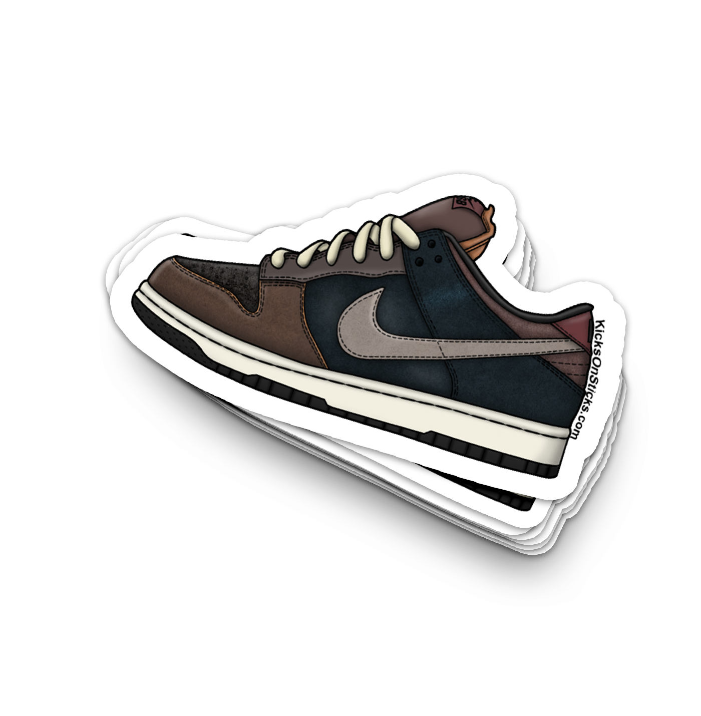SB Dunk Low "Strummer After" Sneaker Sticker