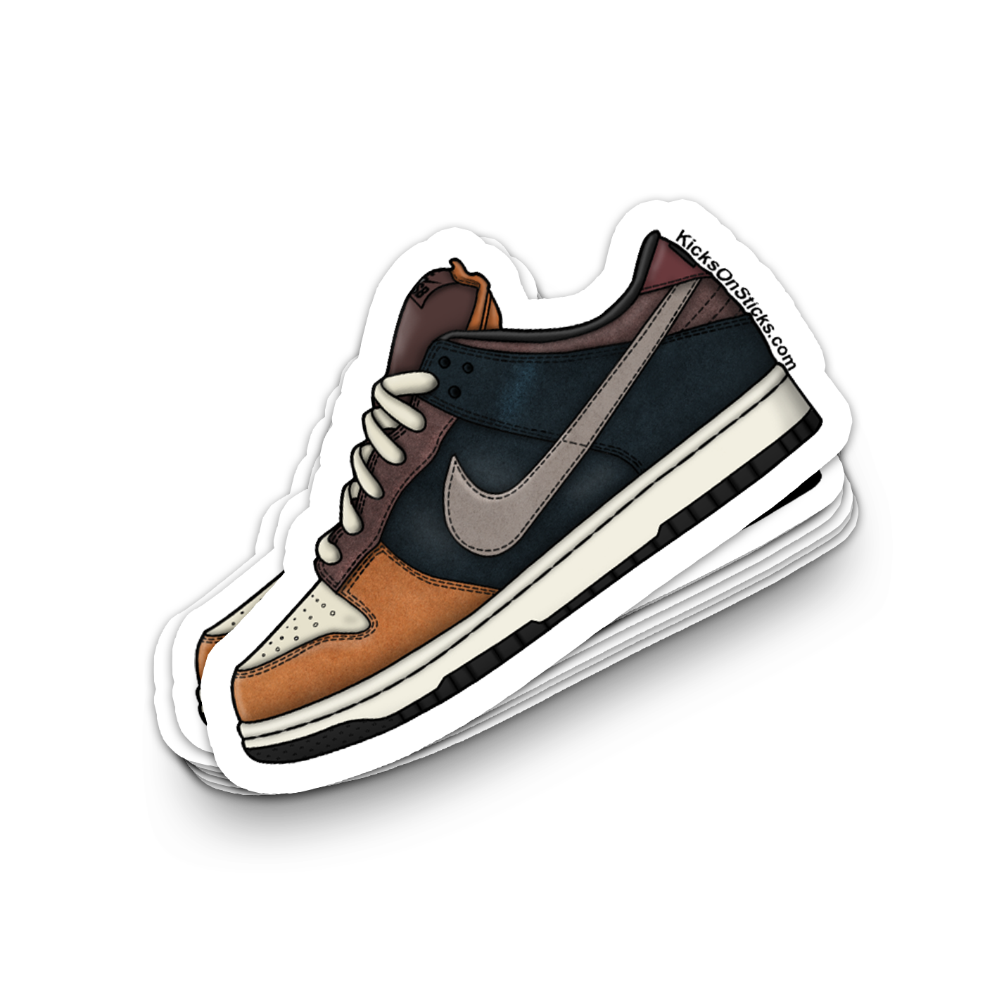 SB Dunk Low "Strummer Before" Sneaker Sticker