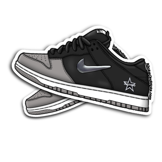 SB Dunk Low "Supreme Jewel Silver" Sneaker Sticker