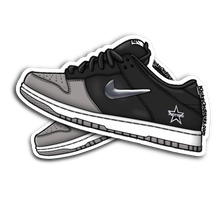 SB Dunk Low "Supreme Jewel Silver" Sneaker Sticker
